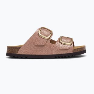 Scholl infradito donna Noelle Syntetic Reptile rosa polveroso