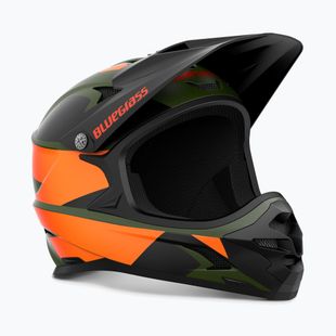 Casco bici Bluegrass Intox verde sfumato opaco