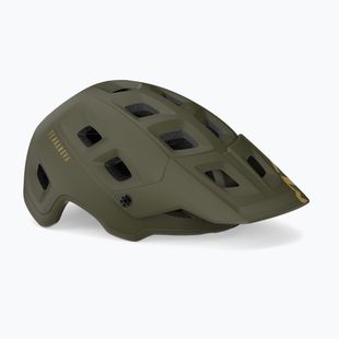 Casco bici MET Terranova oliva scuro opaco