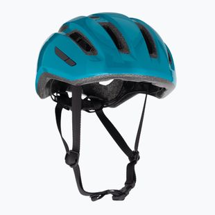 Casco da bicicletta MET Miles verde acqua lucido
