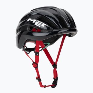 Casco da ciclismo MET Trenta Mips black/red glossy