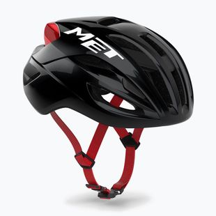 Casco da ciclismo MET Rivale II Mips black/red glossy