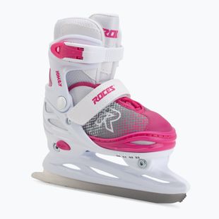 Pattini da ghiaccio per bambini Roces Jokey Ice X white/pink