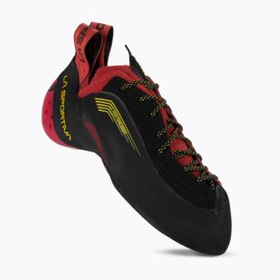 Scarpa da arrampicata La Sportiva Testarossa rosso/nero da uomo