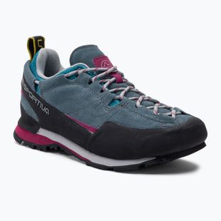 Scarpa da avvicinamento da donna La Sportiva Boulder X ardesia/rosso/prugna