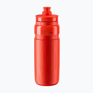 Elite FLY Tex 750 ml bottiglia da bici con logo rosso/grigio