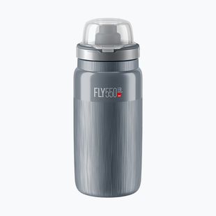Borraccia Elite FLY Tex MTB 550 ml grigio/grigio logo