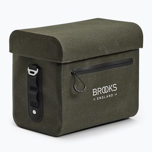 Brooks England Borsa manubrio bici Scape Case 8 l verde fango