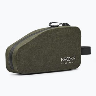 Brooks England Scape Top Tube Borsa da bici con bulloni 0,9 l verde fango