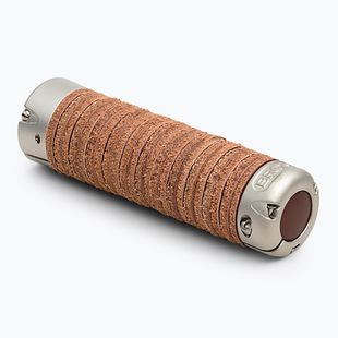 Manopole del manubrio Brooks England Plump Leather marrone