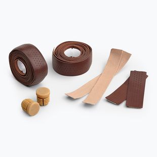 Brooks England Leather Bar, fascia manubrio marrone