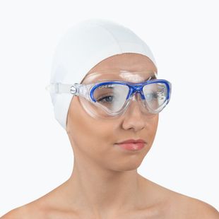 Maschera da bagno Cressi Cobra chiara/chiara/blu