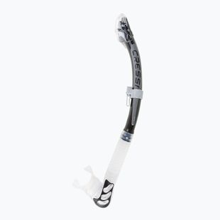 Snorkel Cressi Alpha Ultra Dry sil. trasparente/nero argento