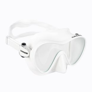 Maschera subacquea Cressi F1 bianca