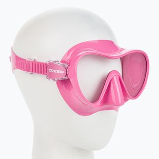 Maschera subacquea Cressi F1 Small rosa