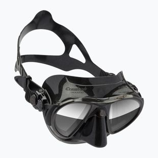 Maschera subacquea Cressi Nano nero/nero/argento