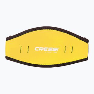 Cressi Coprire il cinturino della maschera in neoprene giallo