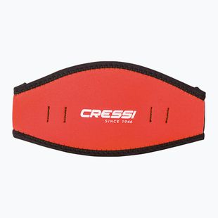 Cressi Coprire il cinturino della maschera in neoprene rosso