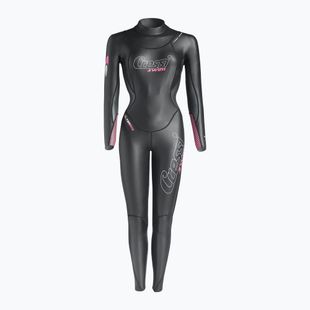 Muta da donna per il nuoto Cressi Triton Monopiece 1.5 mm black/pink