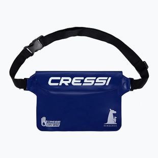 Cressi Kangaroo Dry Pouch marsupio impermeabile blu scuro