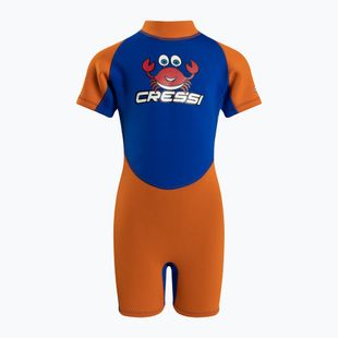 Schiuma da nuoto per bambini Cressi Smoby Shorty 2 mm blu/arancio