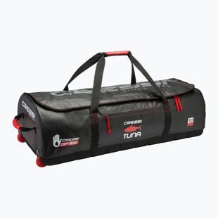 Cressi Tuna 120 l nero/rosso borsa per il trasporto dell'acqua