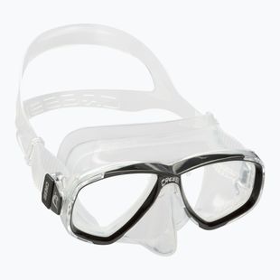 Maschera subacquea Cressi Perla trasparente/nera