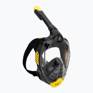 Maschera da snorkeling Cressi Bali Full Face nero/giallo