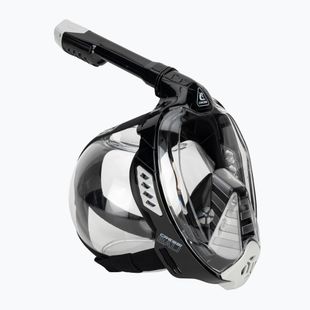 Maschera da snorkeling Cressi Bali Full Face nero/grigio