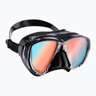 Maschera subacquea Cressi Big Eyes blu/arancio/chiaro/azzurro