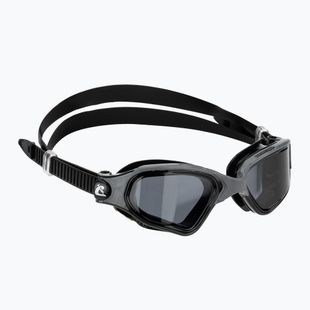Occhiali da nuoto Cressi Clear Eyes nero/grigio fumo