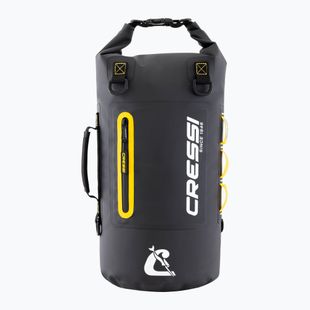 Sacca impermeabile Cressi Ocelot Dry Bag 20 l black/yellow