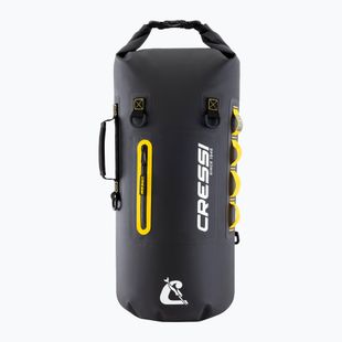 Sacca impermeabile Cressi Ocelot Dry Bag 30 l black/yellow