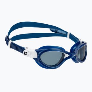Occhialini da nuoto Cressi Flash blue metal/white smoked