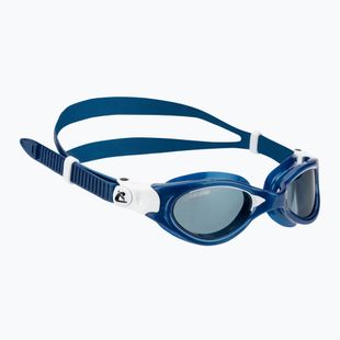 Occhialini da nuoto da donna Cressi Flash blue metal/white smoked