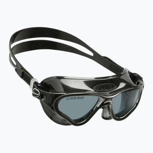 Maschera da nuoto Cressi Cobra black/black/white