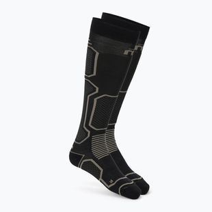 Calze da sci Mico Medium Weight Warm Control Ski black grey