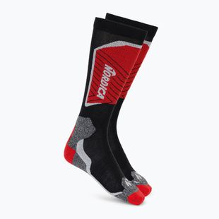 Calze da sci Nordica Tech Junior nero/rosso/bianco