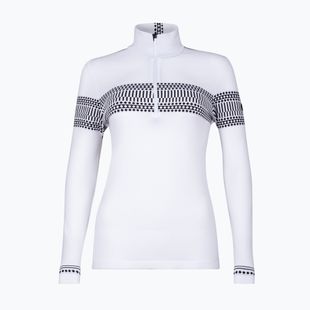 Felpa termica da donna Newland Danica bianco/nero