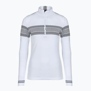 Felpa termica da donna Newland Danica bianco/nero