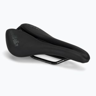 Sella da bici Selle Italia Novus Boost Evo Gravel TM Superflow, Manganese Rail, Soft-Trek nero