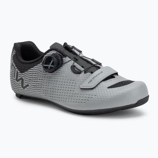 Scarpa da strada Northwave Storm Carbon 2 argento/riflettente da uomo