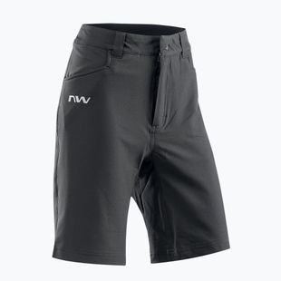 Pantaloncini da ciclismo Northwave Escape Baggy da donna, nero