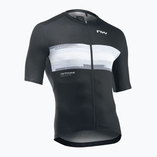 Northwave Force Evo maglia da ciclismo uomo nero/bianco