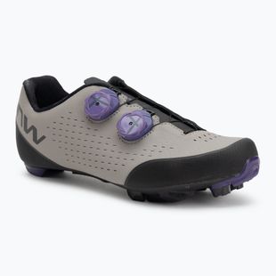 Scarpe da ciclismo MTB da uomo Northwave Rebel 3 sabbia/viola scuro