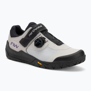 Scarpe da ciclismo MTB da uomo Northwave Overland Plus grigio chiaro/viola scuro