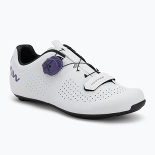Scarpe da strada Northwave Storm Carbon bianco/viola scuro da donna