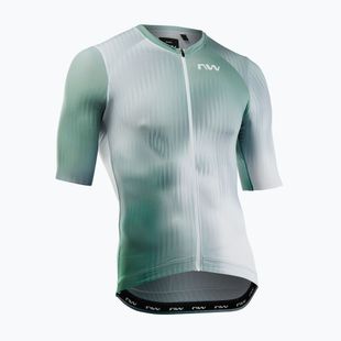 Maglietta da ciclismo da uomo Northwave Blade white/sage green