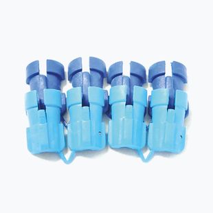 Blocco della sezione di espansione del palo Fizan Flexy per pali 7075 blu chiaro/blu scuro