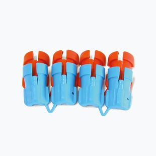 Blocco della sezione del palo di espansione Fizan Flexy per pali 7001 blu chiaro/rosso